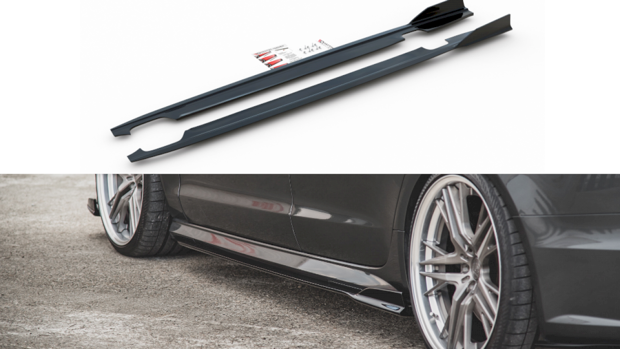 Audi A6/S6 C7 Facelift 2014-2017 Sideskirts V2